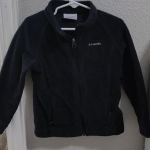 Columbia black fleece jacket